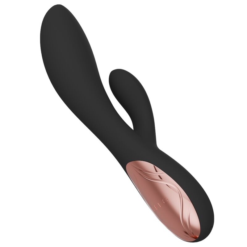 Lelo Ina Thrust Rabbit Vibrateur à Poussée Noir (vue 4)