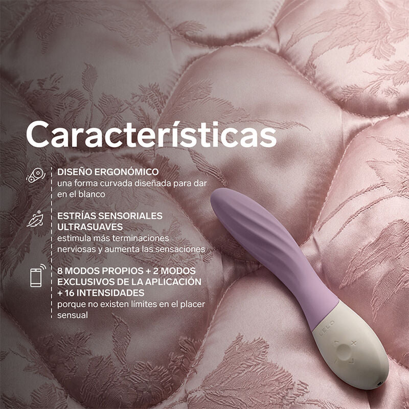 Lelo Mona Twist Vibrateur Point G Rechargeable Contrôlé par Application Lavande (vue 9)