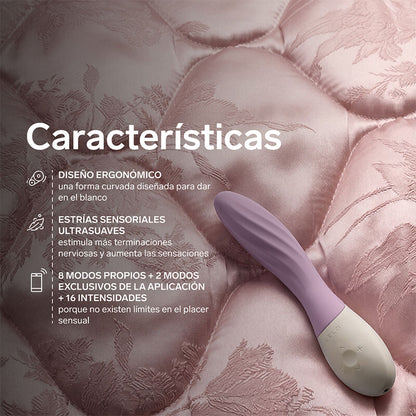 Lelo Mona Twist Vibrateur Point G Rechargeable Contrôlé par Application Lavande (vue 9)