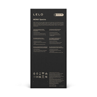 Lelo Mona Spectra Masseur Intime à Lumière Rouge Rechargeable Contrôlé par Application (vue 4)