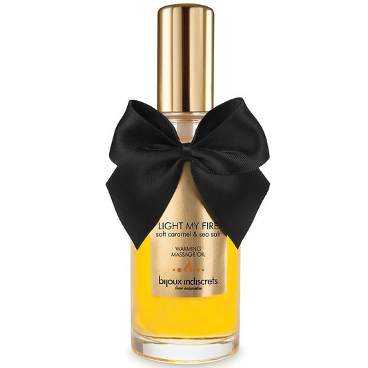Bijoux Indiscrets Huile de Massage Effet Chaleur Arôme Caramel