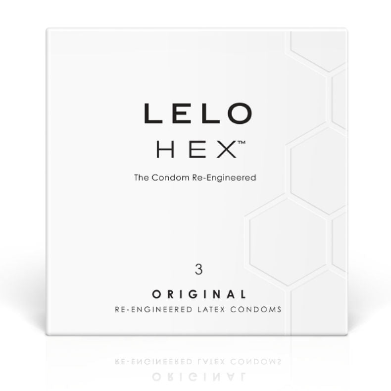 Lelo Boîte de Préservatifs HEX 3 Unités
