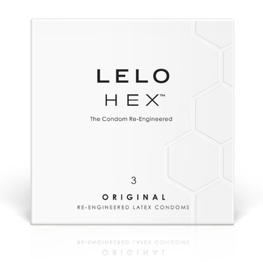 Lelo Boîte de Préservatifs HEX 3 Unités