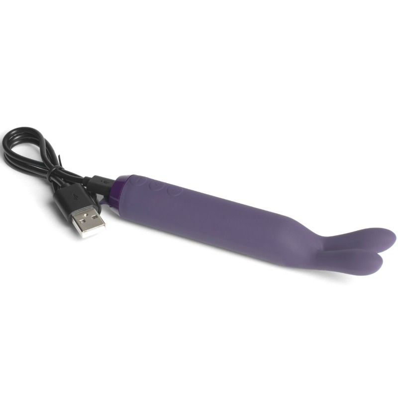 Je Joue Balle Vibrante Lapin Violet (vue 3)
