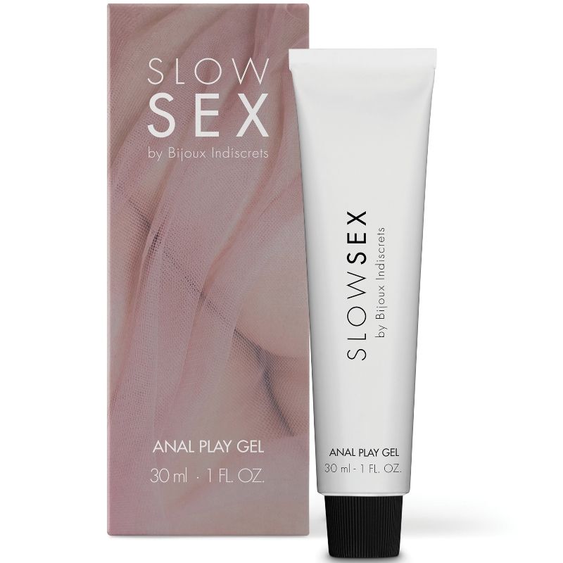 Bijoux Indiscrets Gel de Stimulation Anale pour Rapports Sexuels Lents 30 Ml
