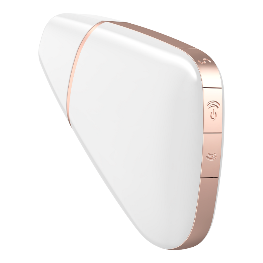 Satisfyer Stimulateur et Vibrateur Air Love Triangle Blanc (vue 2)