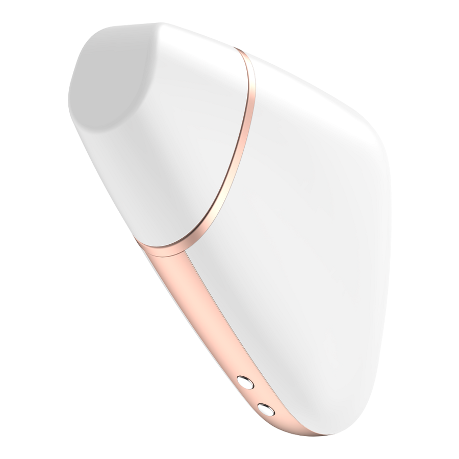 Satisfyer Stimulateur et Vibrateur Air Love Triangle Blanc (vue 4)