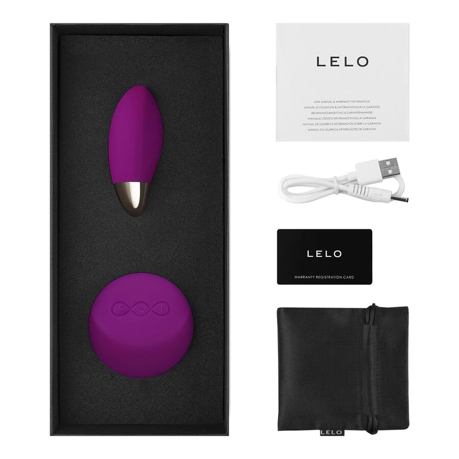 Lelo Oeuf de Massage Lyla 2 Insignia Design Edition Deep Rose (vue 6)